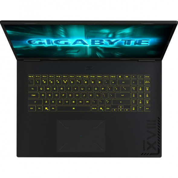 Ноутбук Gigabyte Gaming A18 GA83H (18&amp;quot;, IPS, AMD Ryzen 7 260 3.8ГГц, 8 ядер, 16ГБ DDR5, 512ГБ SSD, NVIDIA GeForce RTX 5050 8 ГБ,  без ОС), черный  в Саранске