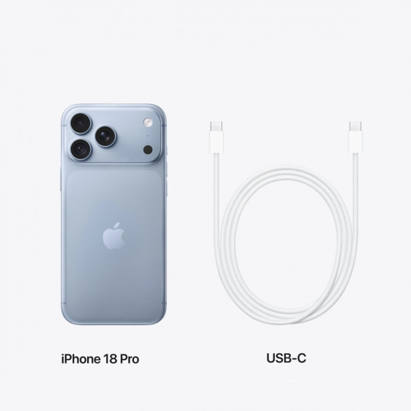 Смартфон Apple iPhone 18 Pro 256GB (eSIM), Glacier в Саранске