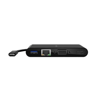 Док-станция Belkin USB-C Multimedia + Charge Adapter AVC004btBK, черный в Саранске