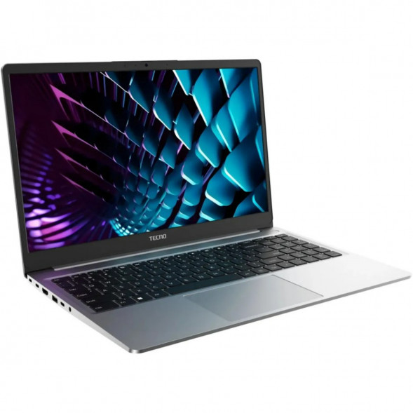 Ноутбук TECNO MegaBook K15SDA (15.6&amp;quot;, IPS, AMD Ryzen 5 7430U 2.3ГГц, 6 ядер, 16ГБ DDR4, 512ГБ SSD, AMD Radeon Graphics, Windows 11 Home), серый в Саранске