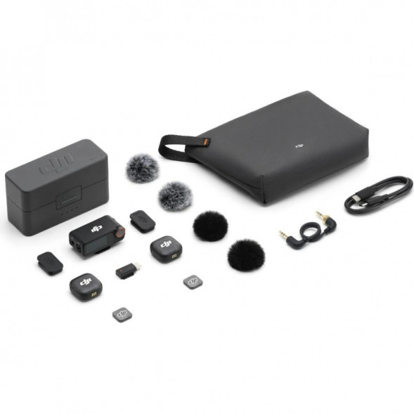 Беспроводной микрофон DJI Mic 3 (2 TX + 1 RX + Charging Case) в Саранске