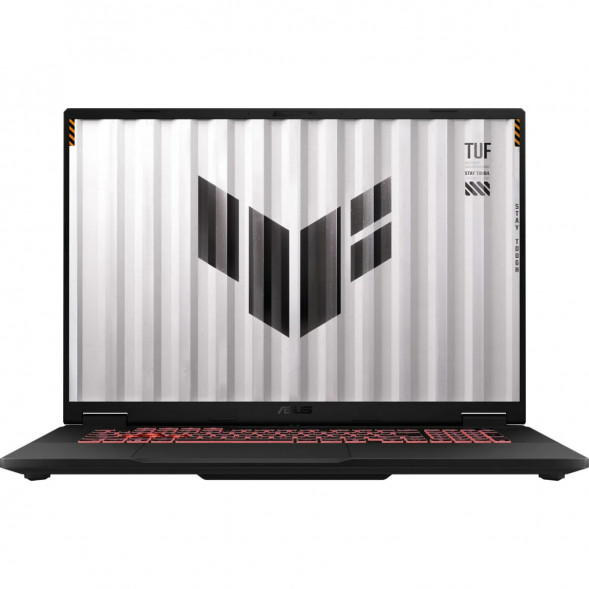 Ноутбук ASUS TUF Gaming A18 FA808PP-S8034 (18&amp;quot;, 2025, IPS, AMD Ryzen 9 8940HX 2.4ГГц, 16 ядер, 16ГБ DDR5, 512ГБ SSD, NVIDIA GeForce RTX 5070 8 ГБ, без ОС), серый в Саранске