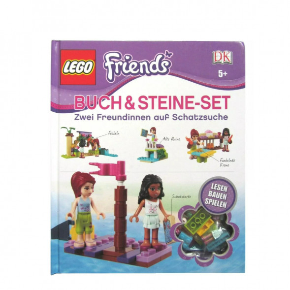 Книга и набор кубиков LEGO Friends Buch &amp;amp; Steine-Set Zwei Freundinnen auf Schatzsuche в Саранске