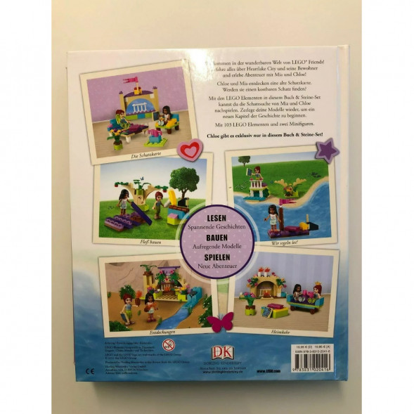 Книга и набор кубиков LEGO Friends Buch &amp;amp; Steine-Set Zwei Freundinnen auf Schatzsuche в Саранске