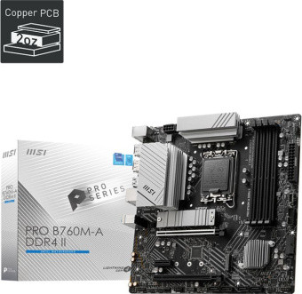 Материнская плата MSI PRO B760M-A DDR4 II в Саранске