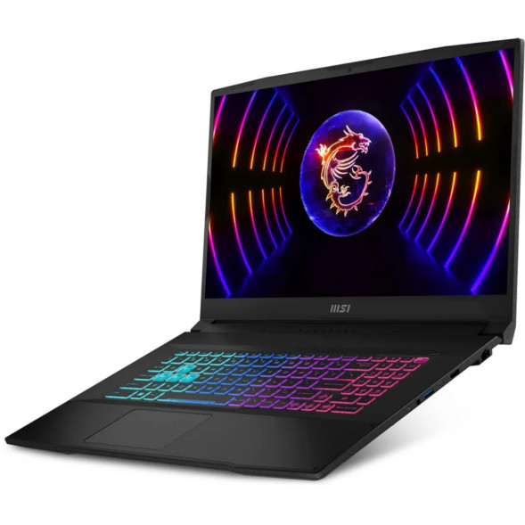 Ноутбук MSI Katana 17 B13VEK-1624XRUY (17.3&amp;quot;, IPS, Intel Core i5 13420H 2.1ГГц, 8 ядер, 16ГБ DDR5, 512ГБ SSD, NVIDIA GeForce RTX 4050 - 6 ГБ, без ОС), черный в Саранске