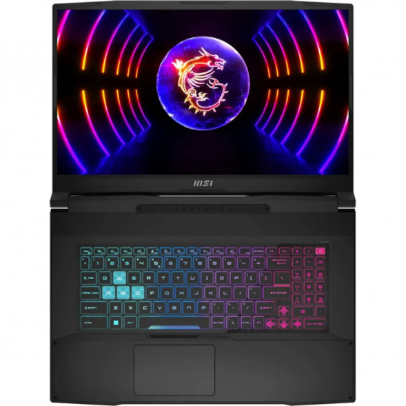 Ноутбук MSI Katana 17 B13VEK-1624XRUY (17.3&amp;quot;, IPS, Intel Core i5 13420H 2.1ГГц, 8 ядер, 16ГБ DDR5, 512ГБ SSD, NVIDIA GeForce RTX 4050 - 6 ГБ, без ОС), черный в Саранске
