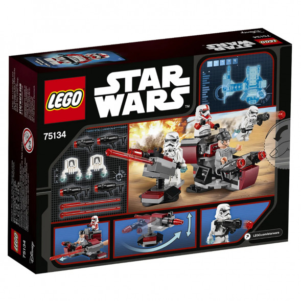 Конструктор LEGO Star Wars 75134 Боевой набор Галактической Империи в Саранске