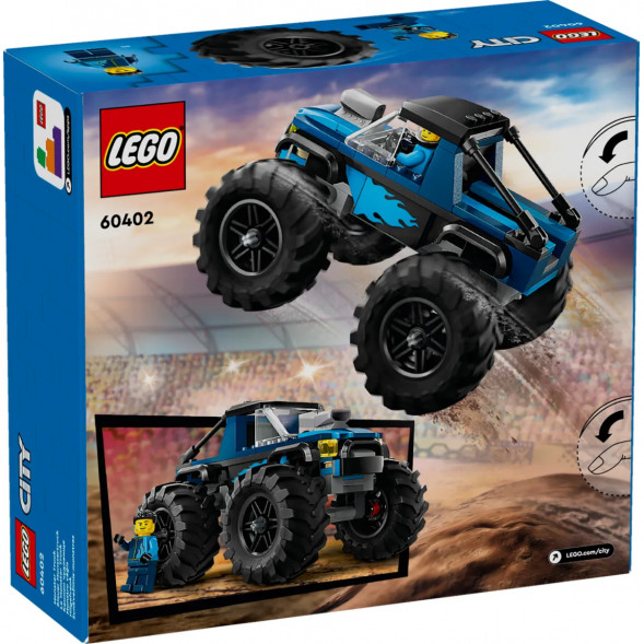 Конструктор LEGO City 60402 Синий Монстр-трак в Саранске