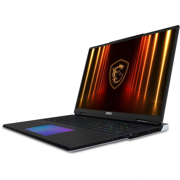 Ноутбук MSI Titan 18 HX AI A2XWJG-206RU (18&amp;quot;, IPS, Intel Core Ultra 9 285HX 2.8ГГц, 24 ядра, 64ГБ DDR5, 4ТБ SSD, NVIDIA GeForce RTX 5090 24 ГБ, Windows 11 Home), черный в Саранске