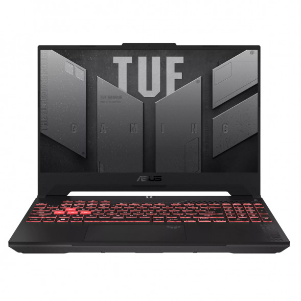Ноутбук ASUS TUF Gaming A17 FA707NUG-HX156 (17.3&amp;quot;, IPS, 6 ядер, AMD Ryzen 7 7445HS 3.2 ГГц, 16 ГБ DDR5, SSD 512 ГБ, NVIDIA GeForce RTX 4050 - 6 ГБ, без ОС), черный в Саранске