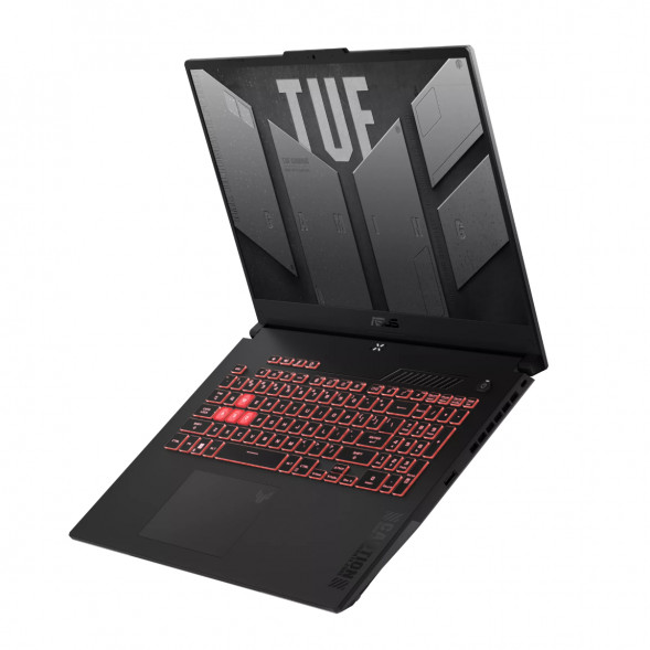 Ноутбук ASUS TUF Gaming A17 FA707NUG-HX156 (17.3&amp;quot;, IPS, 6 ядер, AMD Ryzen 7 7445HS 3.2 ГГц, 16 ГБ DDR5, SSD 512 ГБ, NVIDIA GeForce RTX 4050 - 6 ГБ, без ОС), черный в Саранске