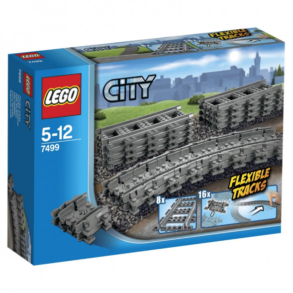 Конструктор LEGO City Trains 7499 Гибкие пути в Саранске