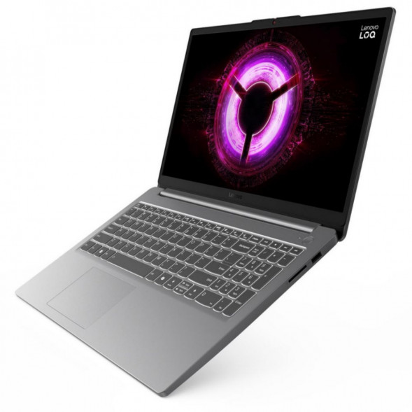 Ноутбук Lenovo LOQ 15ARP10E (83S0007FUS) (15.6&amp;quot;, IPS, AMD Ryzen 7 170 3.2 ГГц, 8 ядер, 16 ГБ DDR5, SSD 512 ГБ, NVIDIA  GeForce RTX 4050 - 6 ГБ, Windows 11 Home), серый в Саранске