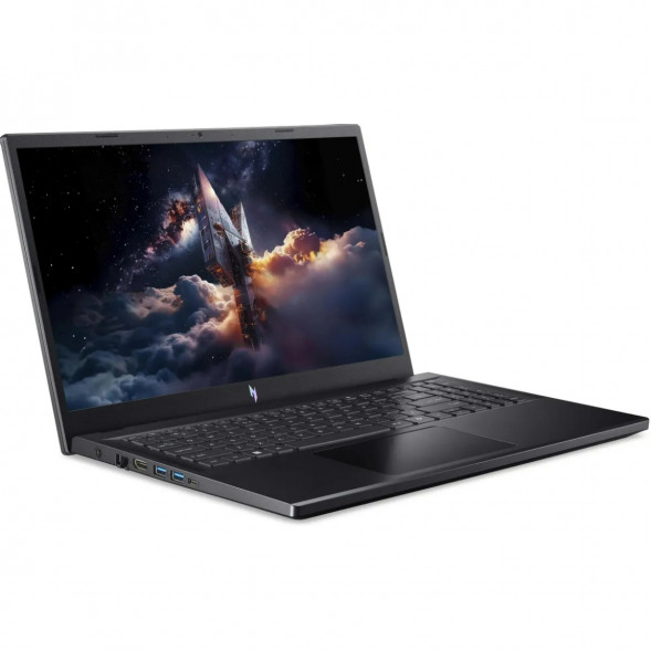 Ноутбук Acer Nitro V 15 ANV15-52-57BB (15.6&amp;quot;, IPS, Intel Core i5 13420H 2.1ГГц, 8 ядер, 16ГБ DDR4, 512ГБ SSD, NVIDIA GeForce RTX 5050 - 8 ГБ, Windows 11 Home), черный в Саранске
