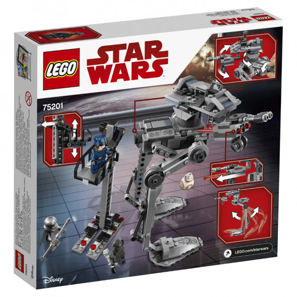 Конструктор LEGO Star Wars 75201 Вездеход AT-ST Первого Ордена в Саранске