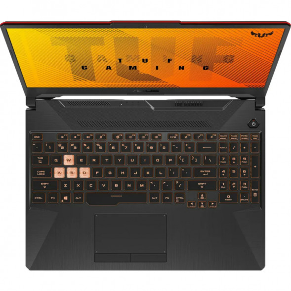 Ноутбук ASUS TUF Gaming A15 FA506NCG-HN330 (15.6&amp;quot;, IPS, AMD Ryzen 7 8845HS 3.8ГГц, 8-ядерный, 16ГБ DDR5, 512ГБ SSD, NVIDIA GeForce RTX 3050 - 4 ГБ, без ОС), черный в Саранске