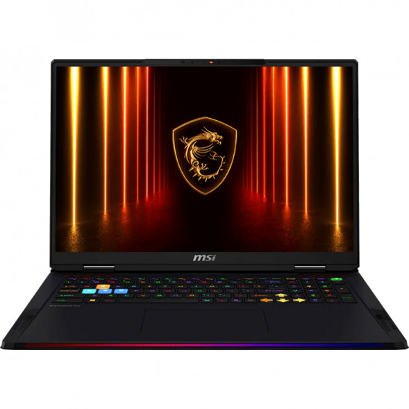 Ноутбук MSI Raider A18 HX A9WJG-407RU (18&amp;quot;, IPS, AMD Ryzen 9 9955HX3D 2.5ГГц, 16-ядерный, 32Гб DDR5, 2Тб SSD, RTX 5090 24Гб, Windows 11 Home), черный в Саранске