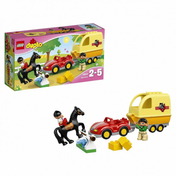 Конструктор LEGO DUPLO Town 10807 Трейлер для лошадок в Саранске