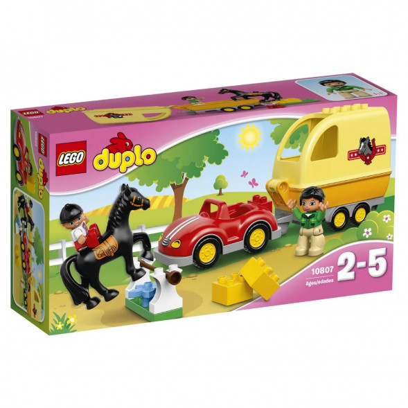 Конструктор LEGO DUPLO Town 10807 Трейлер для лошадок в Саранске
