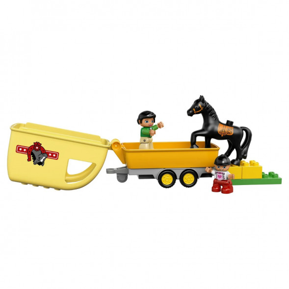 Конструктор LEGO DUPLO Town 10807 Трейлер для лошадок в Саранске