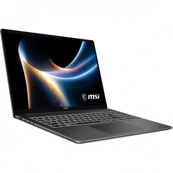 Ноутбук MSI Modern 16S AI+ G3MG-013XRU (16&amp;quot;, OLED, Intel Core Ultra 5 322 2.5ГГц, 6 ядер, 16ГБ DDR5, 512ГБ SSD, Intel Graphics, FreeDOS), серый в Саранске