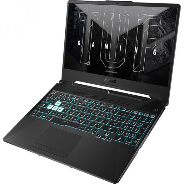 Ноутбук ASUS TUF Gaming A15 FA506NCG-HN199W (15.6&amp;quot;, IPS, AMD Ryzen 7 7445HS 3.2 ГГц, 6 ядер, 16 ГБ DDR5, SSD 512 ГБ, GeForce RTX 3050, Windows 11 Home), черный в Саранске