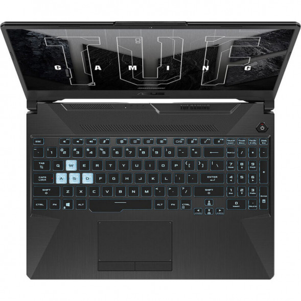 Ноутбук ASUS TUF Gaming A15 FA506NCG-HN199W (15.6&amp;quot;, IPS, AMD Ryzen 7 7445HS 3.2 ГГц, 6 ядер, 16 ГБ DDR5, SSD 512 ГБ, GeForce RTX 3050, Windows 11 Home), черный в Саранске