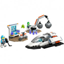 Конструктор LEGO City 60429 Открытие космического корабля и астероида