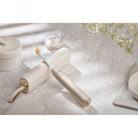 Звуковая зубная щетка Philips Sonicare 9900 Prestige HX9992, золотистое шампанское в Саранске