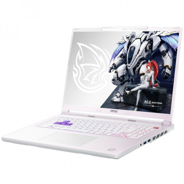 Ноутбук MSI Crosshair A16 HX MLG Edition E8WGXK-089XRUY (16&amp;quot;, IPS, AMD Ryzen 9 8940HX 2.4ГГц, 16 ядер, 16ГБ DDR5, 1ТБ SSD, NVIDIA GeForce RTX 5070 - 12 ГБ, без ОС), белый в Саранске