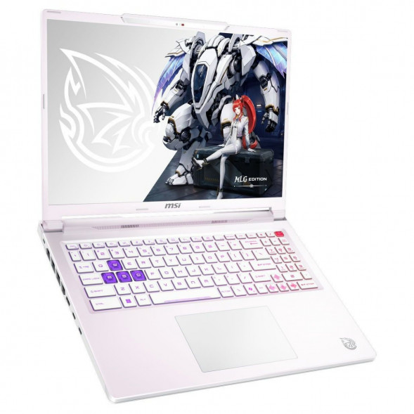 Ноутбук MSI Crosshair A16 HX MLG Edition E8WGXK-089XRUY (16&amp;quot;, IPS, AMD Ryzen 9 8940HX 2.4ГГц, 16 ядер, 16ГБ DDR5, 1ТБ SSD, NVIDIA GeForce RTX 5070 - 12 ГБ, без ОС), белый в Саранске