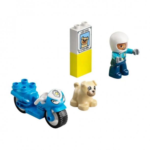 Конструктор LEGO DUPLO 10967 Полицейский мотоцикл в Саранске