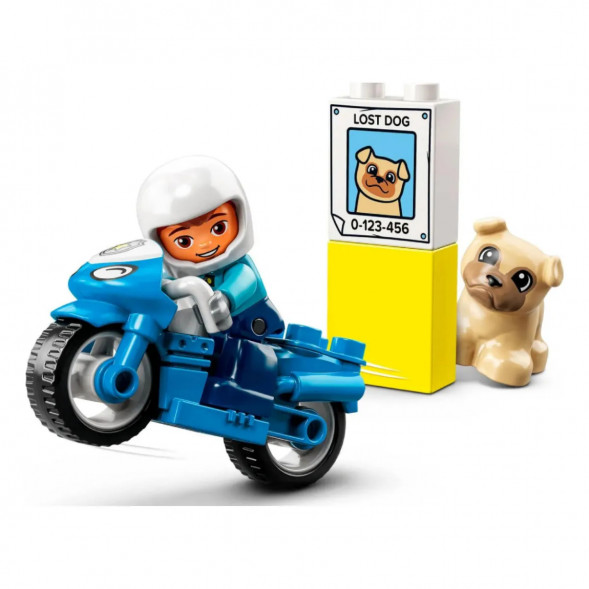 Конструктор LEGO DUPLO 10967 Полицейский мотоцикл в Саранске