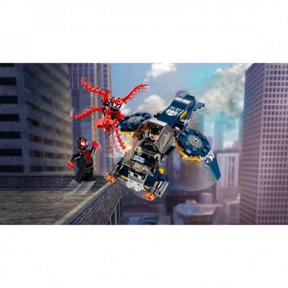 Конструктор LEGO Super Heroes 76036 Воздушная атака Карнажа в Саранске
