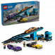 Конструктор LEGO City 60408 Грузовик-автовоз со спортивными автомобилями в Саранске