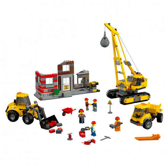 Конструктор LEGO City 60076 Снос здания в Саранске