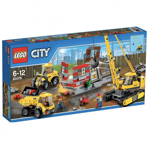 Конструктор LEGO City 60076 Снос здания в Саранске