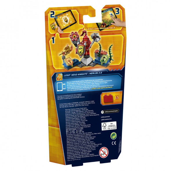 Конструктор LEGO Nexo Knights 70331 Мэйси – Абсолютная сила в Саранске