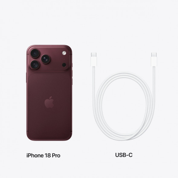 Смартфон Apple iPhone 18 Pro 1TB (eSIM), Burgundy в Саранске