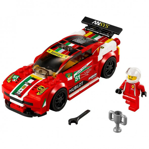 Конструктор LEGO Speed Champions 75908 Феррари 458 Италия GT2 в Саранске