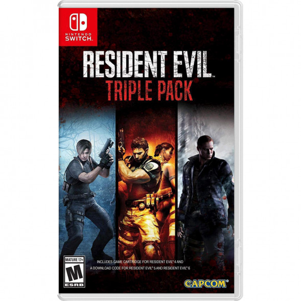 Игра Resident Evil Triple Pack [Nintendo Switch, английская версия] в Саранске