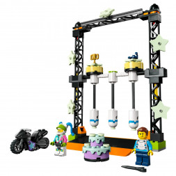 Конструктор LEGO City 60341 Трюковое испытание «Нокдаун»