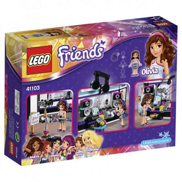 Конструктор LEGO Friends 41103 Поп звезда: студия звукозаписи в Саранске