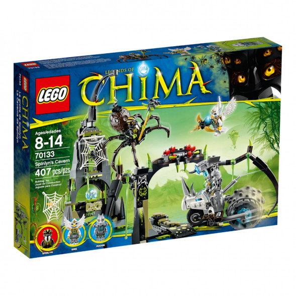 Конструктор LEGO Legends Of Chima 70133 Пещера Спинлина в Саранске