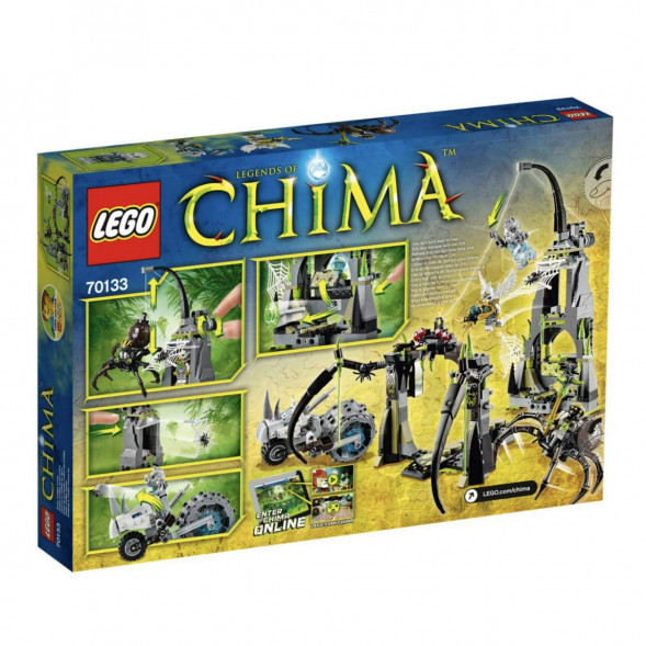 Конструктор LEGO Legends Of Chima 70133 Пещера Спинлина в Саранске