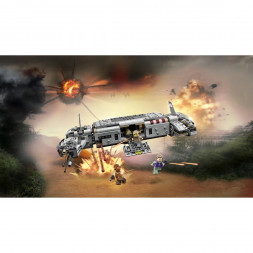 Конструктор LEGO Star Wars 75140 Военный транспорт Сопротивления