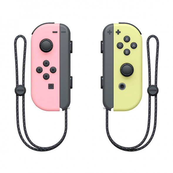 Геймпад Nintendo Switch Joy-Con controllers Duo, пастельный розовый / пастельный жёлтый в Саранске