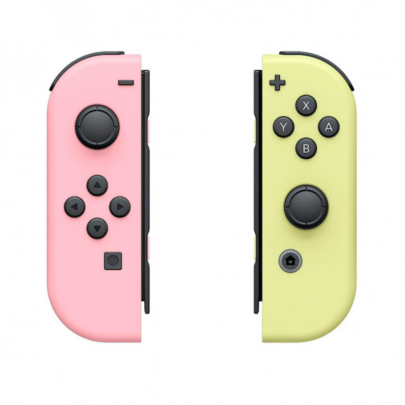 Геймпад Nintendo Switch Joy-Con controllers Duo, пастельный розовый / пастельный жёлтый в Саранске