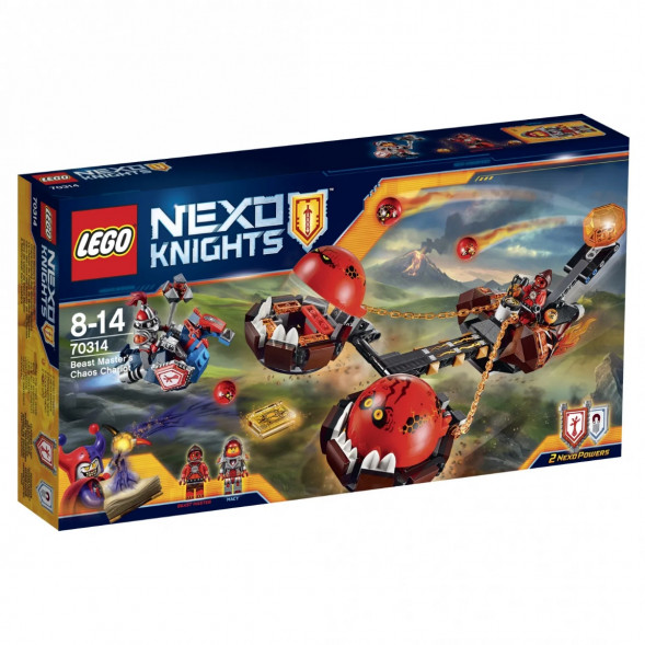 Конструктор LEGO Nexo Knights 70314 Безумная колесница Укротителя в Саранске